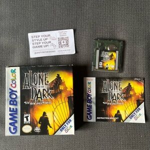 Gameboy Color Alone In The Dark Cib
